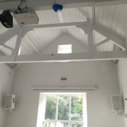 Lottery funded audio-visual installation for Philleigh Village Hall